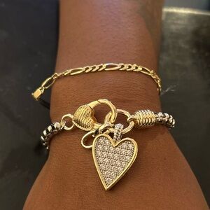 Heart Charm bracelet